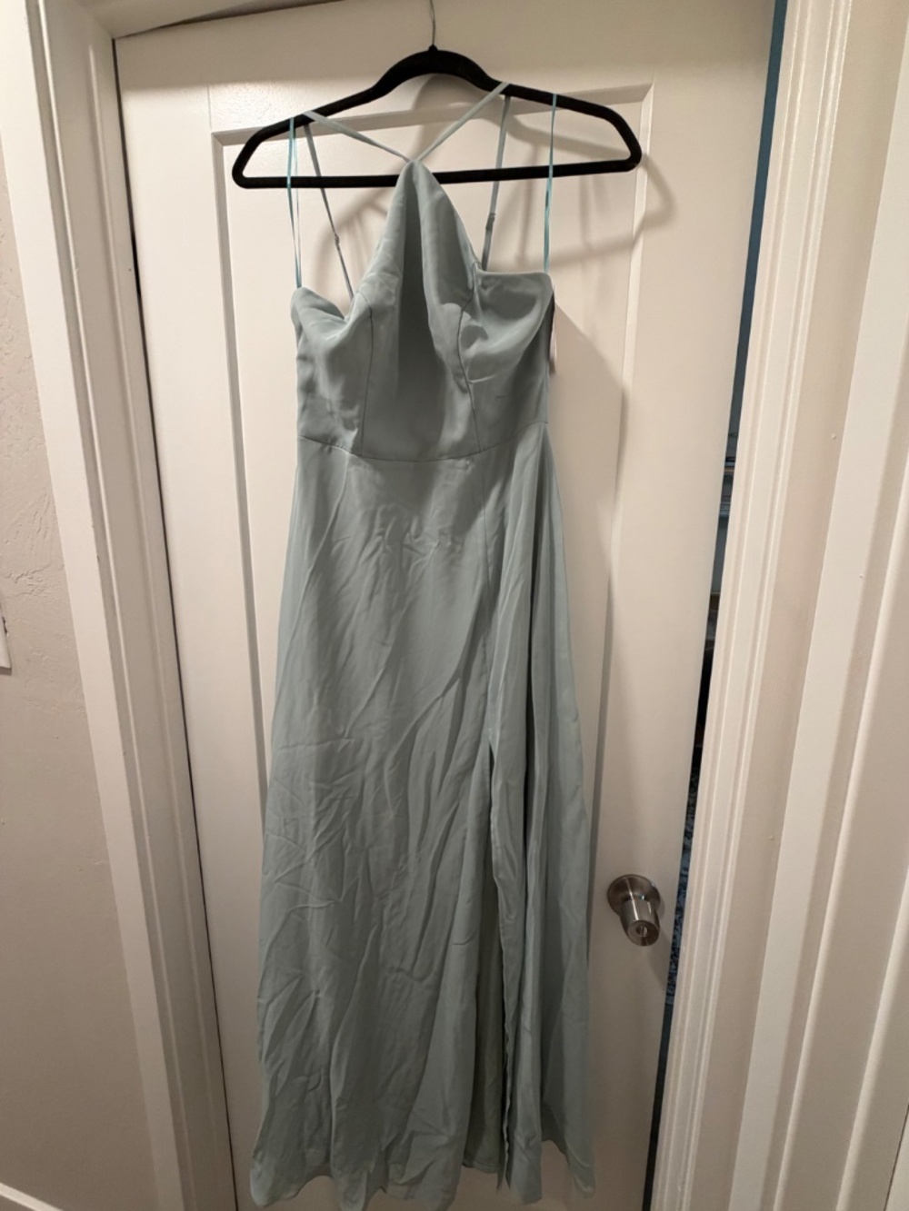 Sage Green Wedding Dress - Picture 2 of 2